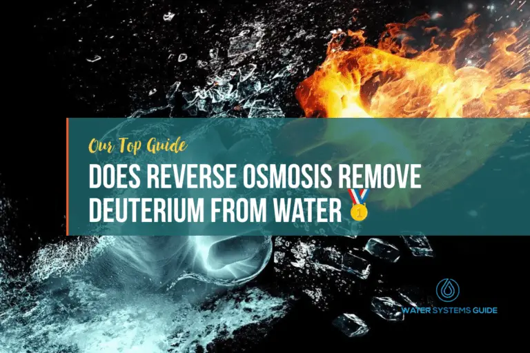 Does Reverse Osmosis Remove Deuterium From Drinking Water