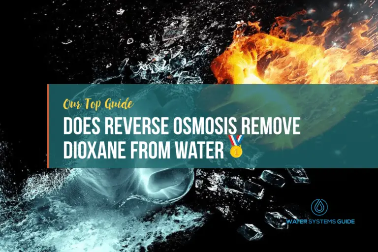 Does Reverse Osmosis Remove Dioxane From Drinking Water