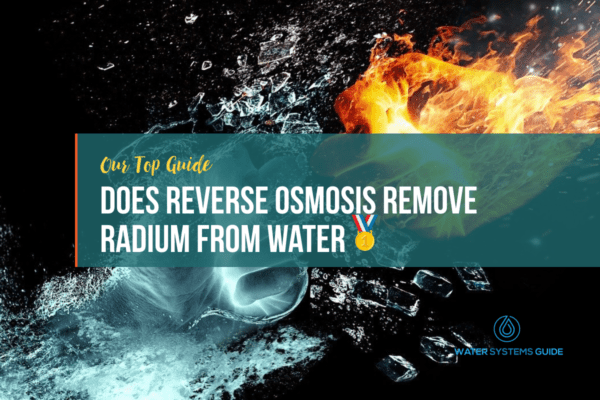 Does Reverse Osmosis Remove Radium From Drinking Water