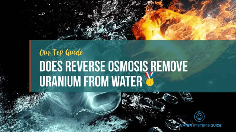 Does Reverse Osmosis Remove Uranium From Drinking Water