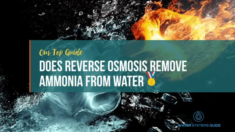 Does Reverse Osmosis Remove Ammonia From Drinking Water