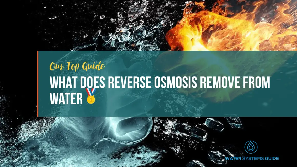 What Does Reverse Osmosis Remove From Water Water Systems Guide